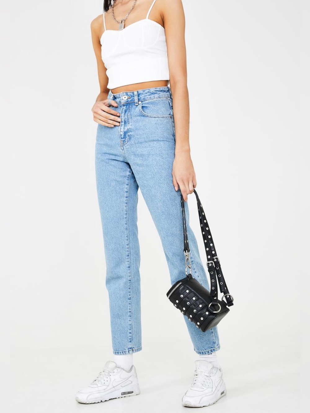 Ragged Priest Mom Jeans Womens High Rise Denim Size 28